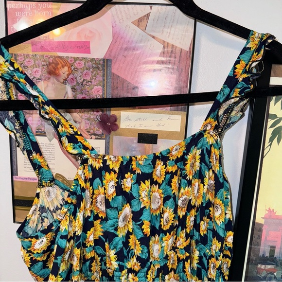 Sunflower Women's Large Romper - Picture 4 of 10